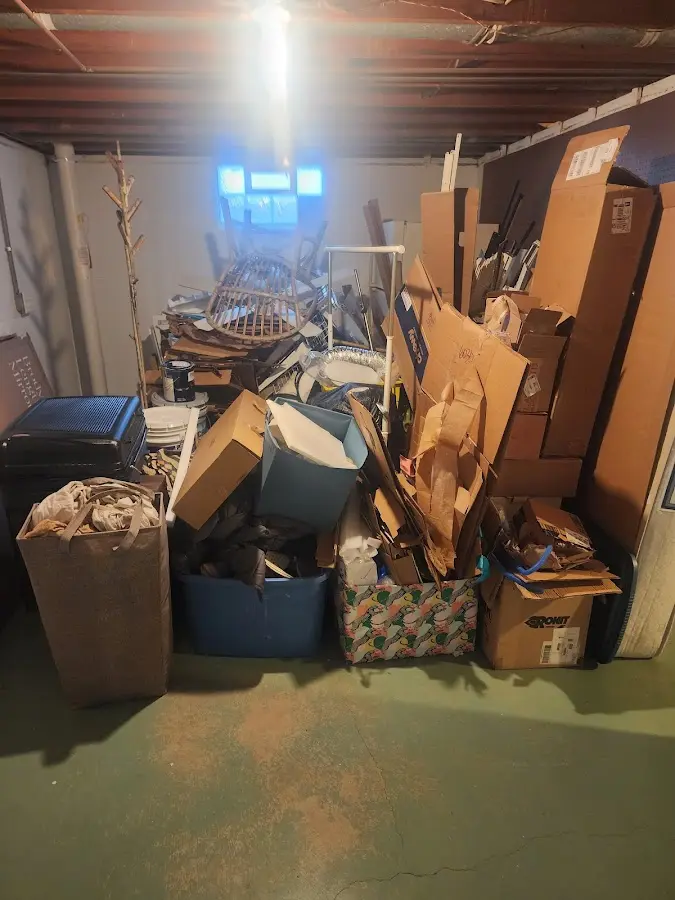 Roll-off dumpster container at job site for Construction Dumpster Rental in Karnes City